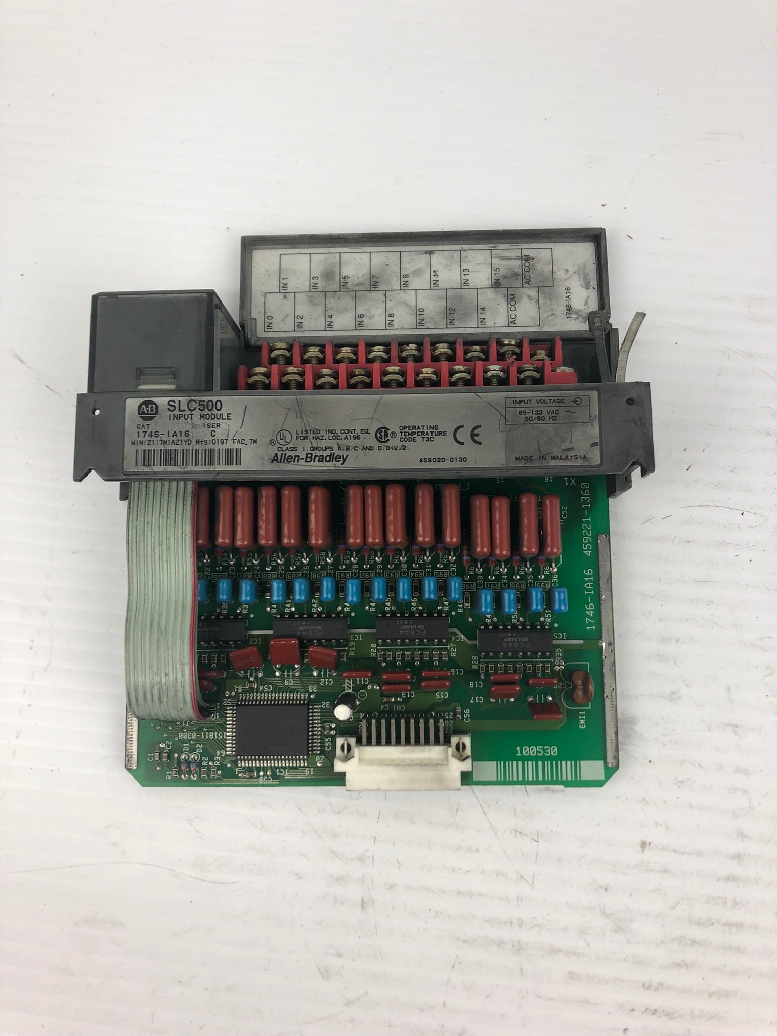 Allen-Bradley 1746-IA16 Input Module Series C SLC 500 - With Door