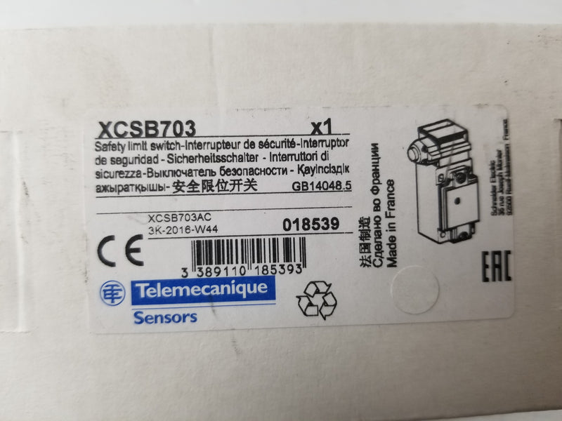 Telemecanique XCSB703 Safety Limit Switch