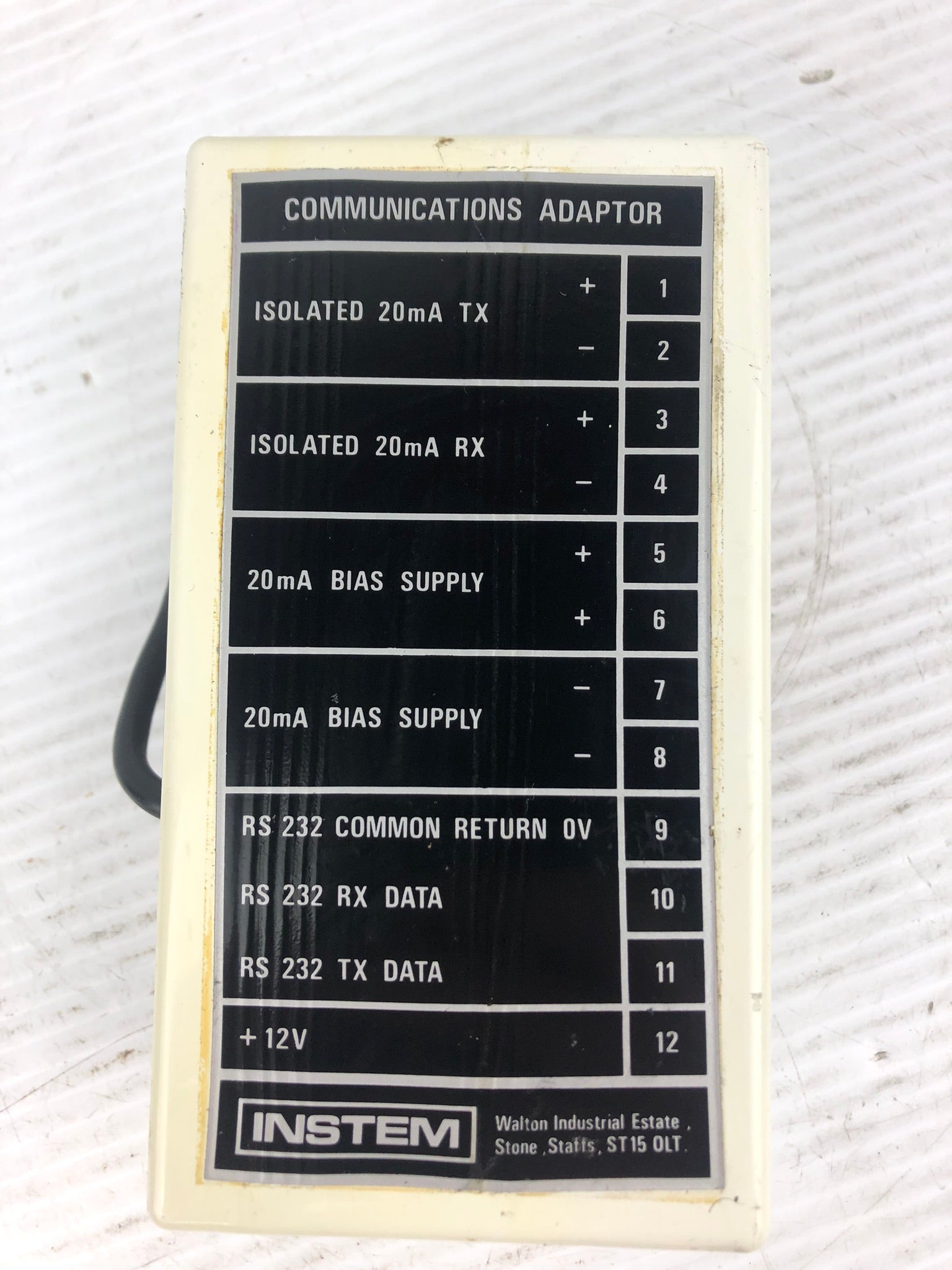 Instem B443 Communications Adapter 240V