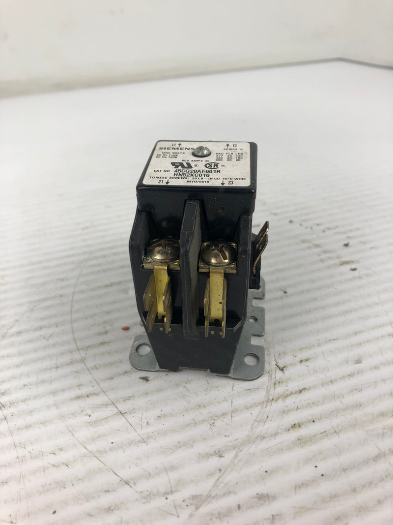 Siemens 45CG20AF601R Contactor Series C