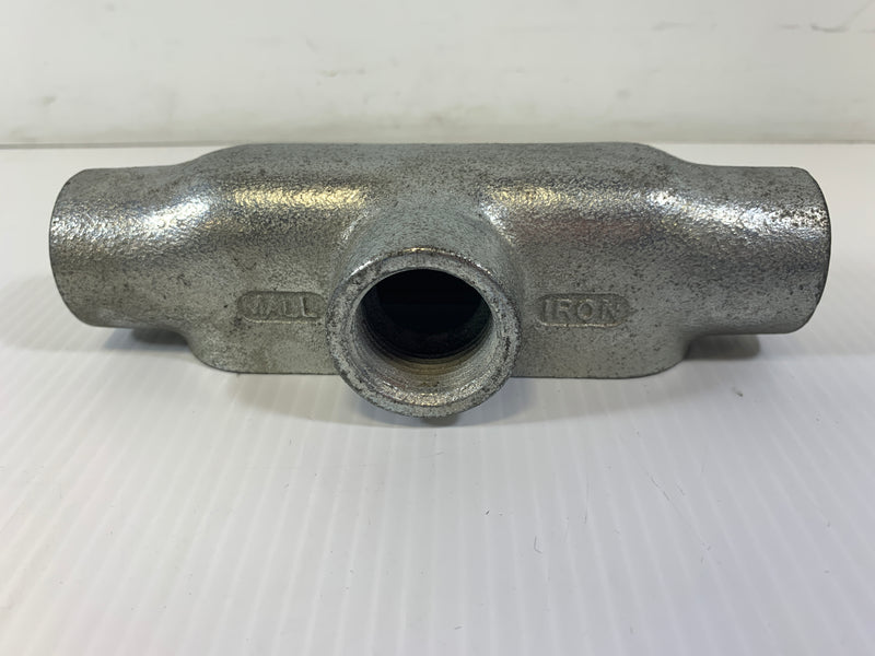 O-Z Gedney Mall Iron Conduit Fitting T-100A
