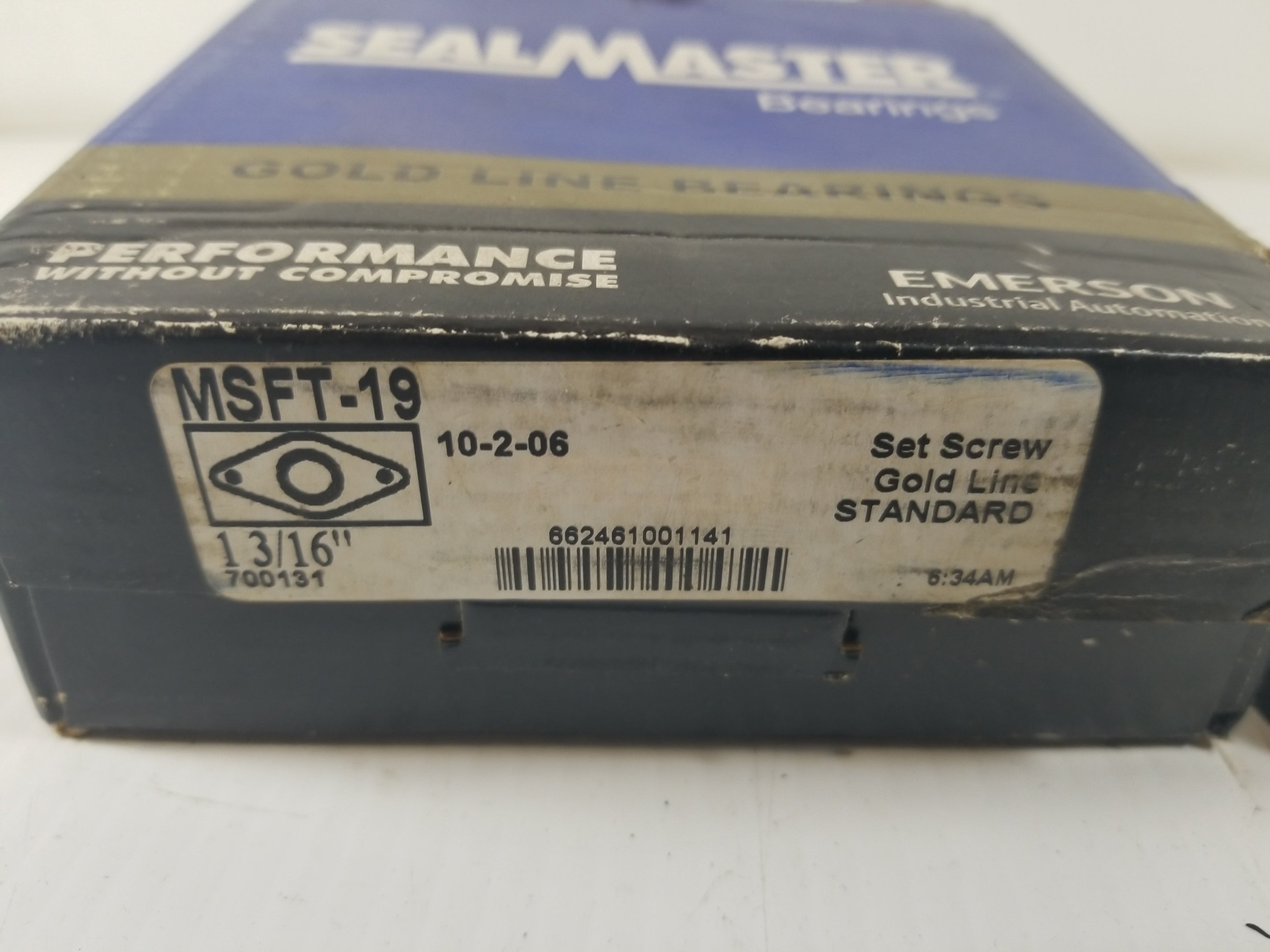 Seal Master MSFT-19 Flange Mount Bearing 1-3/16"
