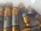 Bussmann FRN-R-10 Fusetron Time Delay RK5 10A Cartridge Fuse (Lot of 9)