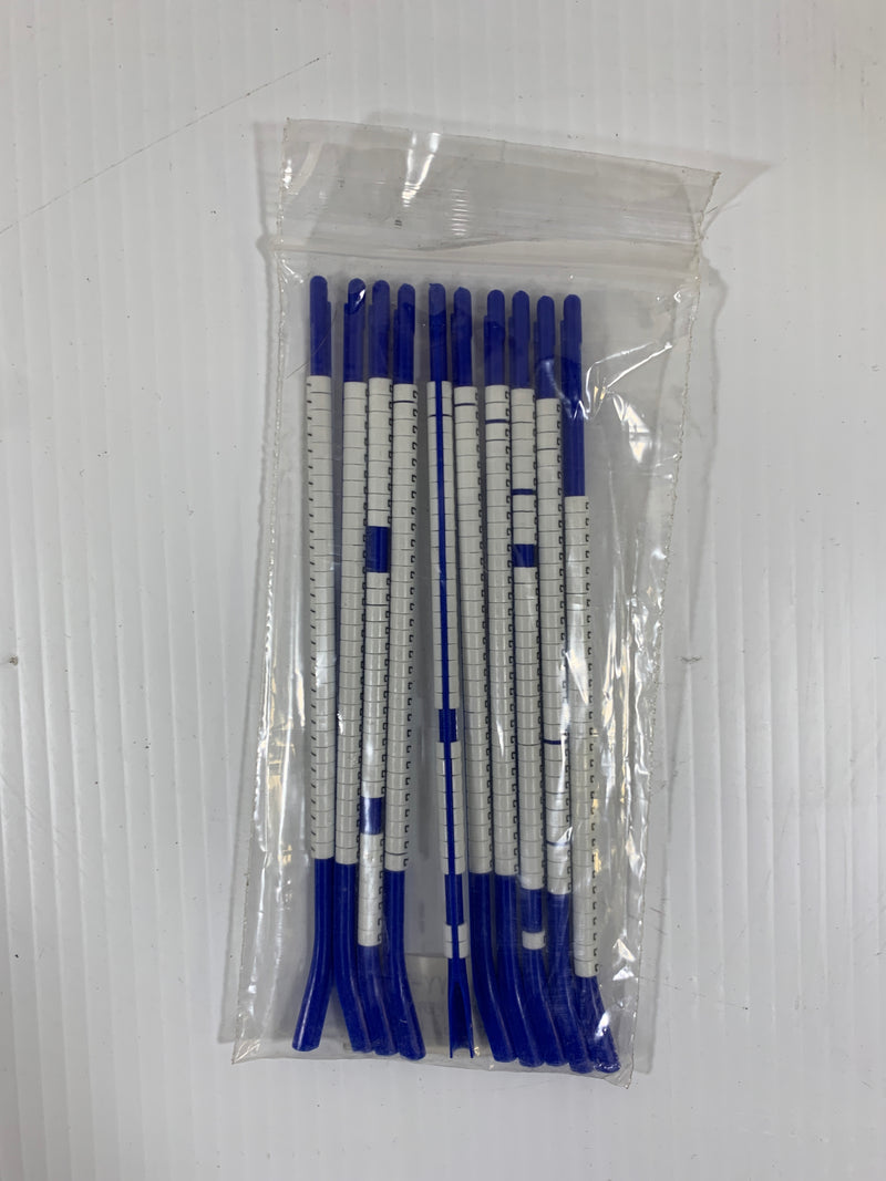 Stranco Wire Marker Wands SSM5YY-7 Package of 10