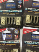 Cruiser Accessories 81230 Rust Proof Locking Fasteners Standard Lot of 10