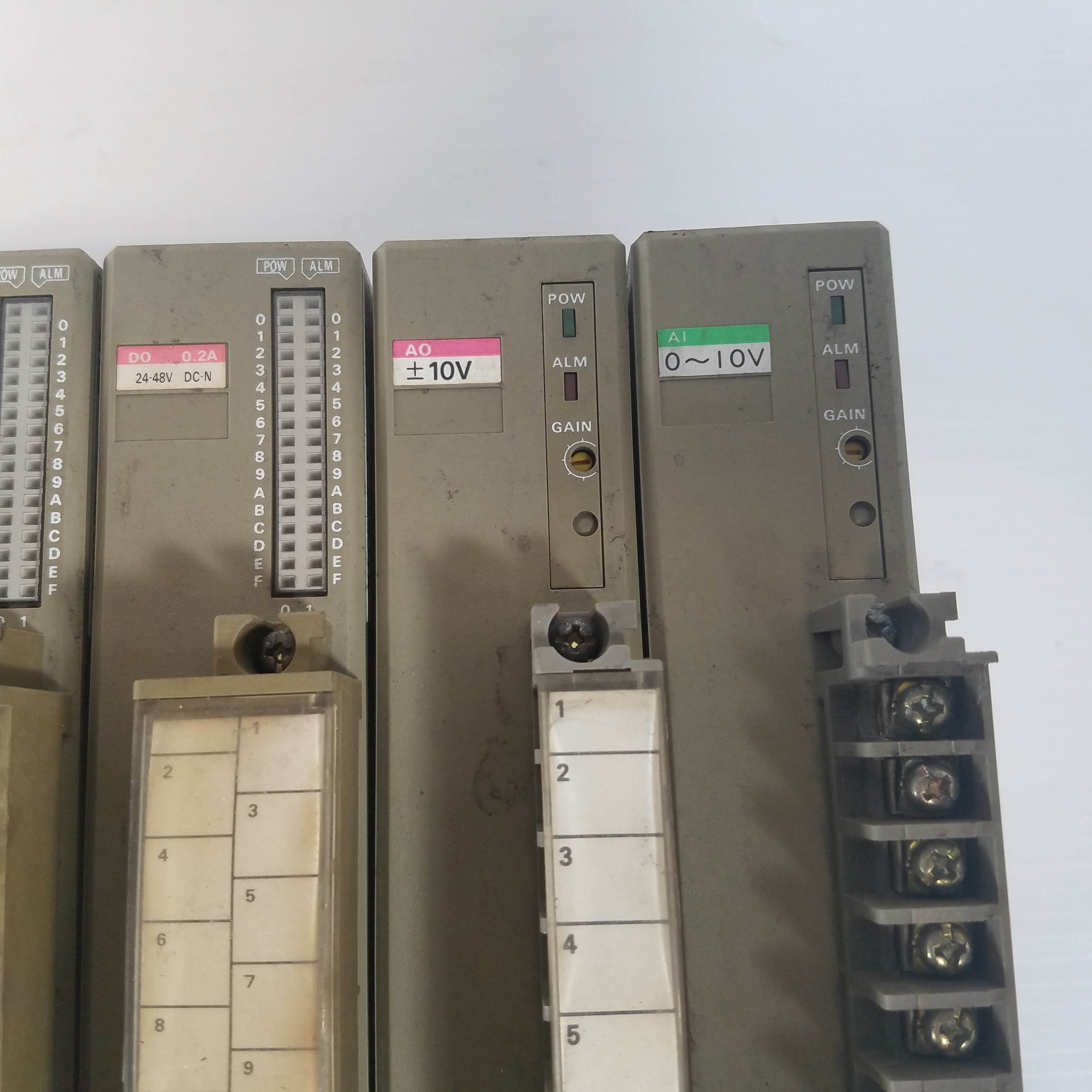 Fuji Electric Micrex-F FPU080S Programmable Logic Controller with Modules 6 Slot