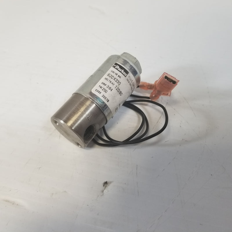 Parker B2DX330 Pneumatic Solenoid Valve Used