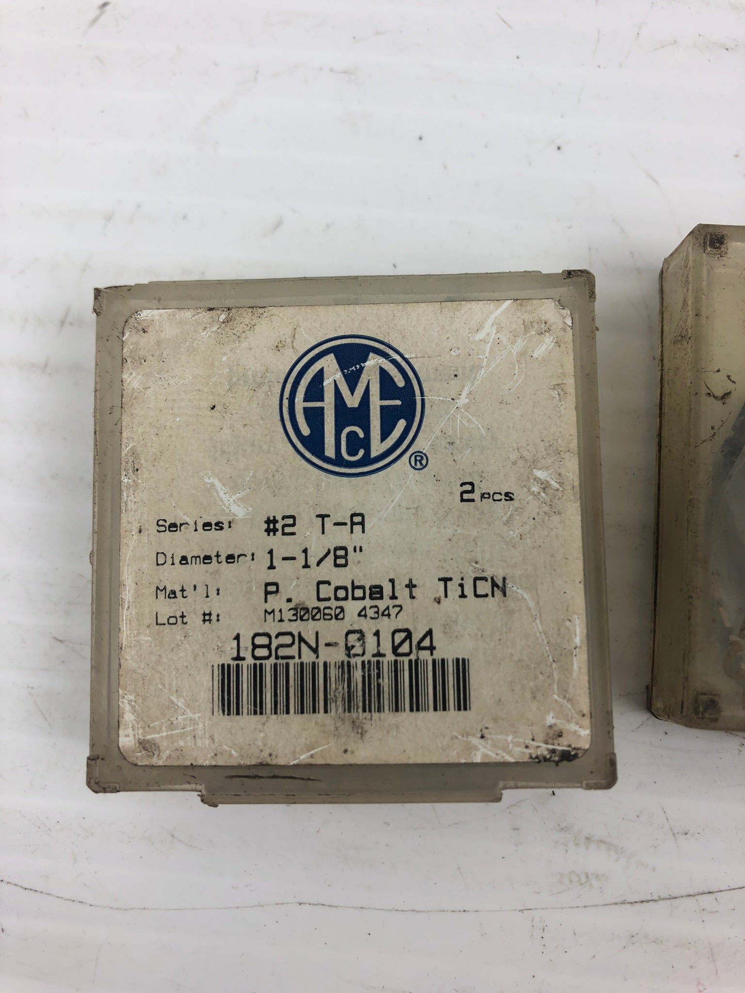 AME 182N-0104 Spade Drill Insert Diameter 1-1/8" - Lot of 4