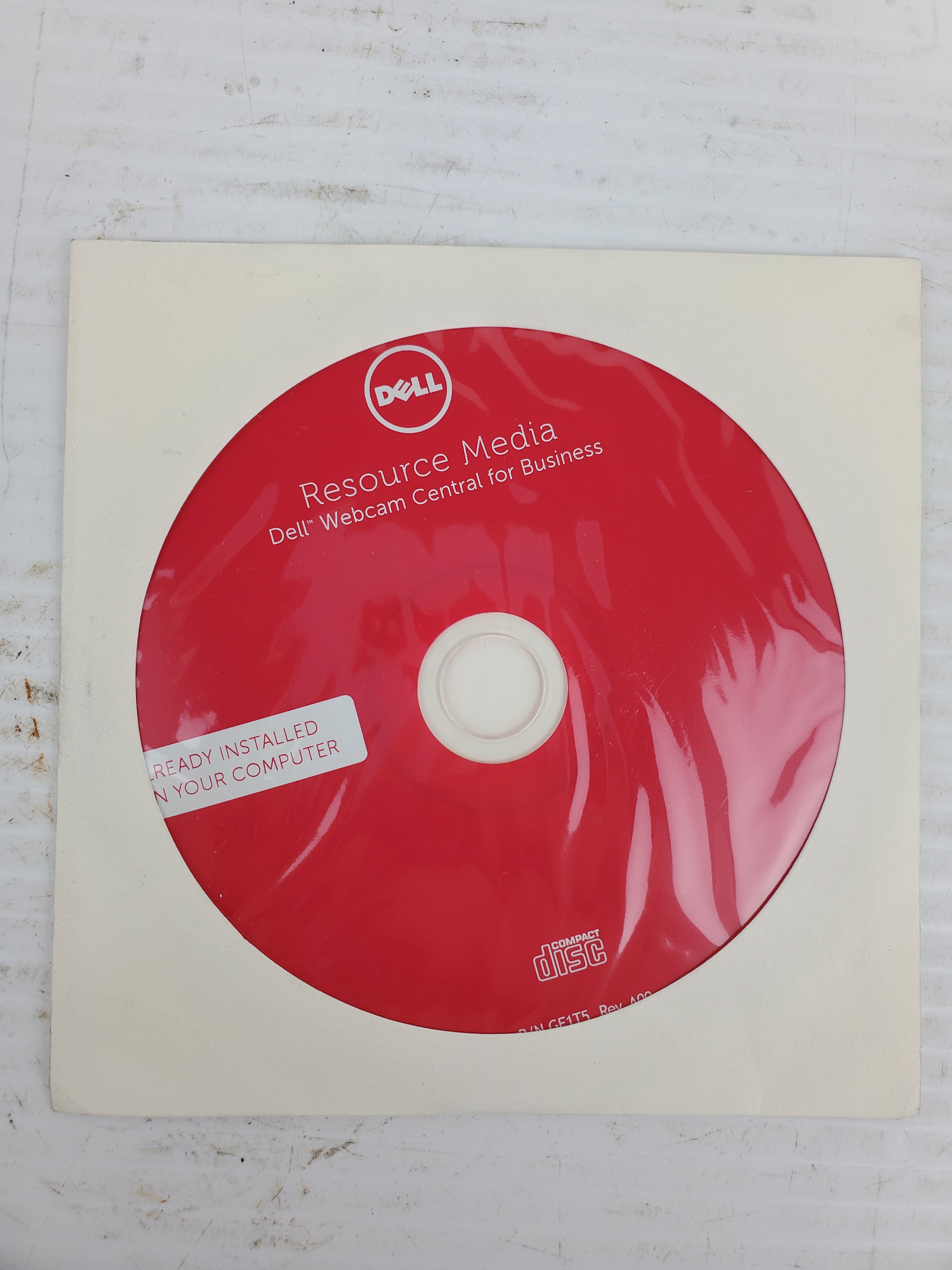 Dell 0X1WGC Resource Media Dell Webcam Central for Business CD - ROM
