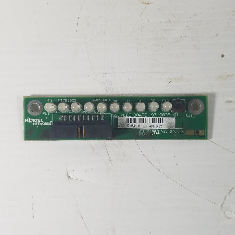 Nortel Networks LED Board 97-9036-01