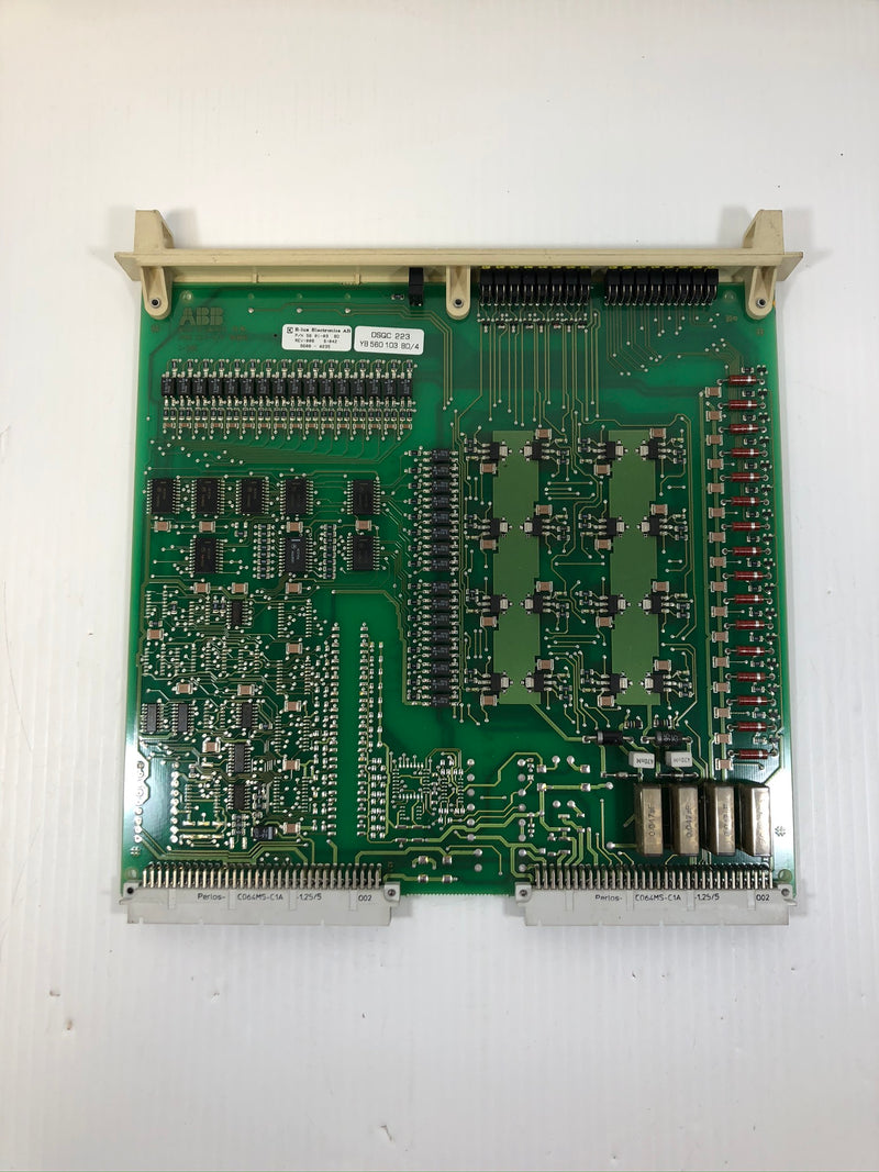 ABB DSQC 223 Input/Output Circuit Board 3HAB 2214-8/4 MT602 YB 560 103 BD/4