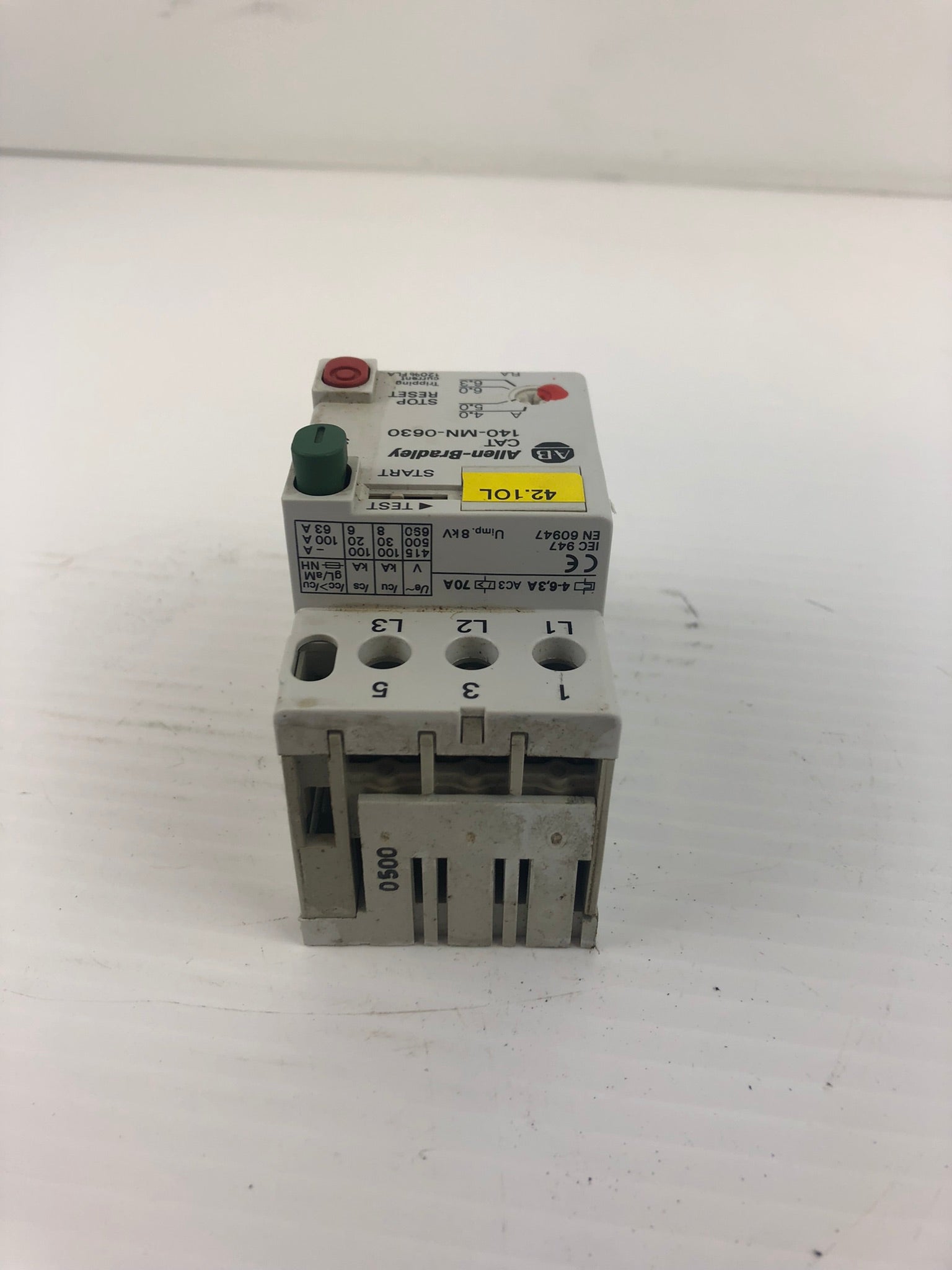 Allen-Bradley 140-MN-0630 Series C Manual Motor Starter