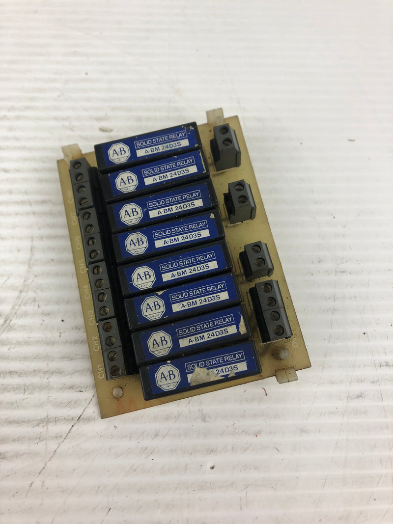 Allen Bradley A-BM 24D3S Solid State Relay Board