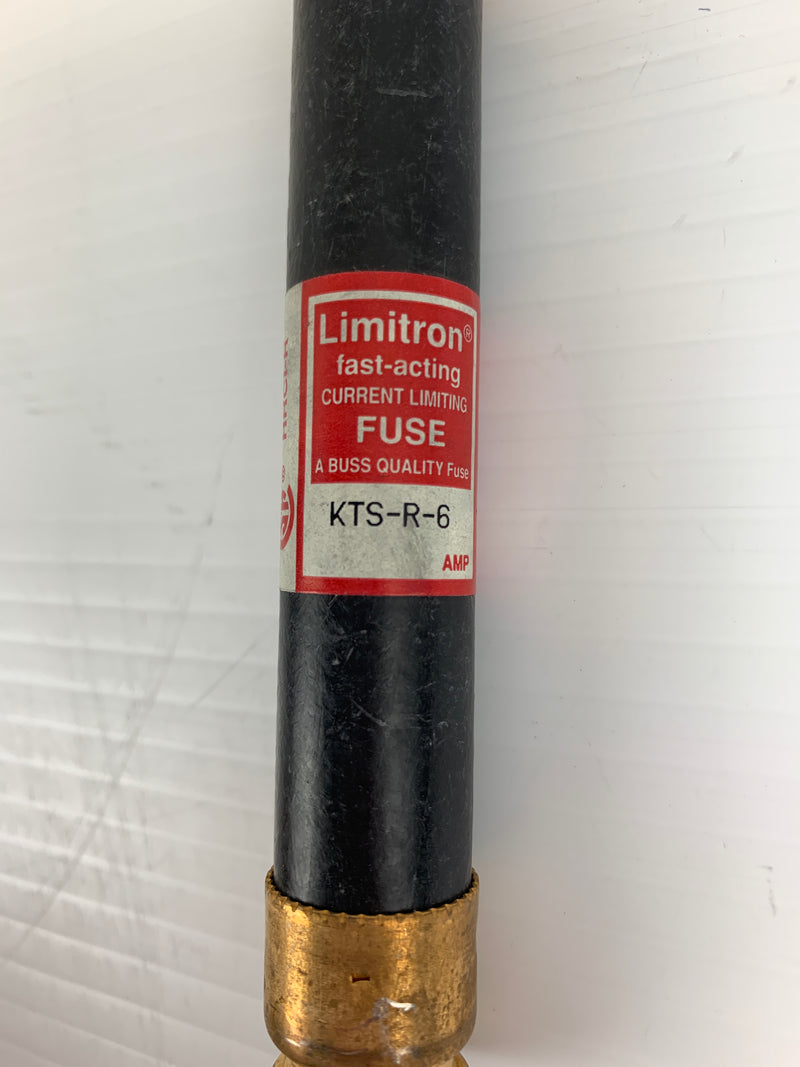Limitron Fast Acting Fuse 6 Amps KTS-R-6 Lot of 12