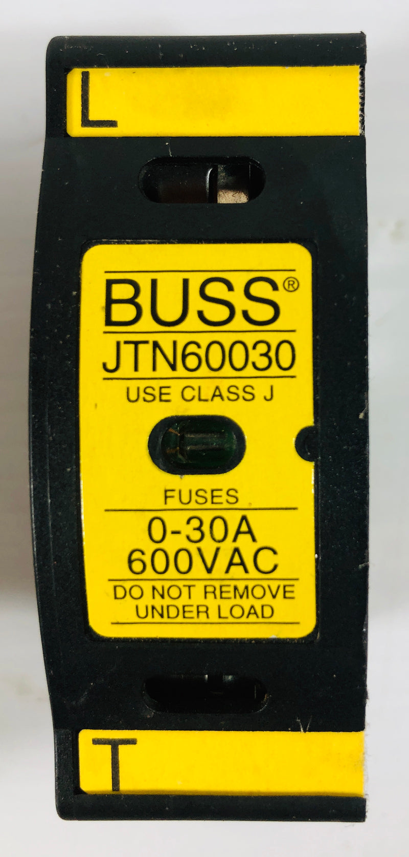 Buss Low Peak Fuse LPJ-3SP and Fuse Holder JTN60030 (Lot of 6)