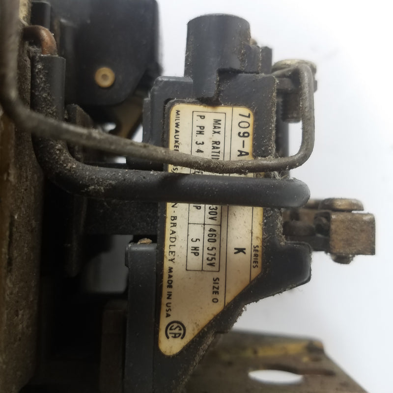 Allen-Bradley 709-A0B103 Motor Starter Series K