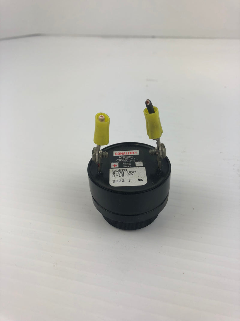 Mallory Sonalert SC628 Warning Alarm Buzzer 6-28 VDC 3-18 MA 982M 1