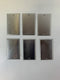 Lot of 5 Solid Stainless Wall Outlet Cover Square Edge