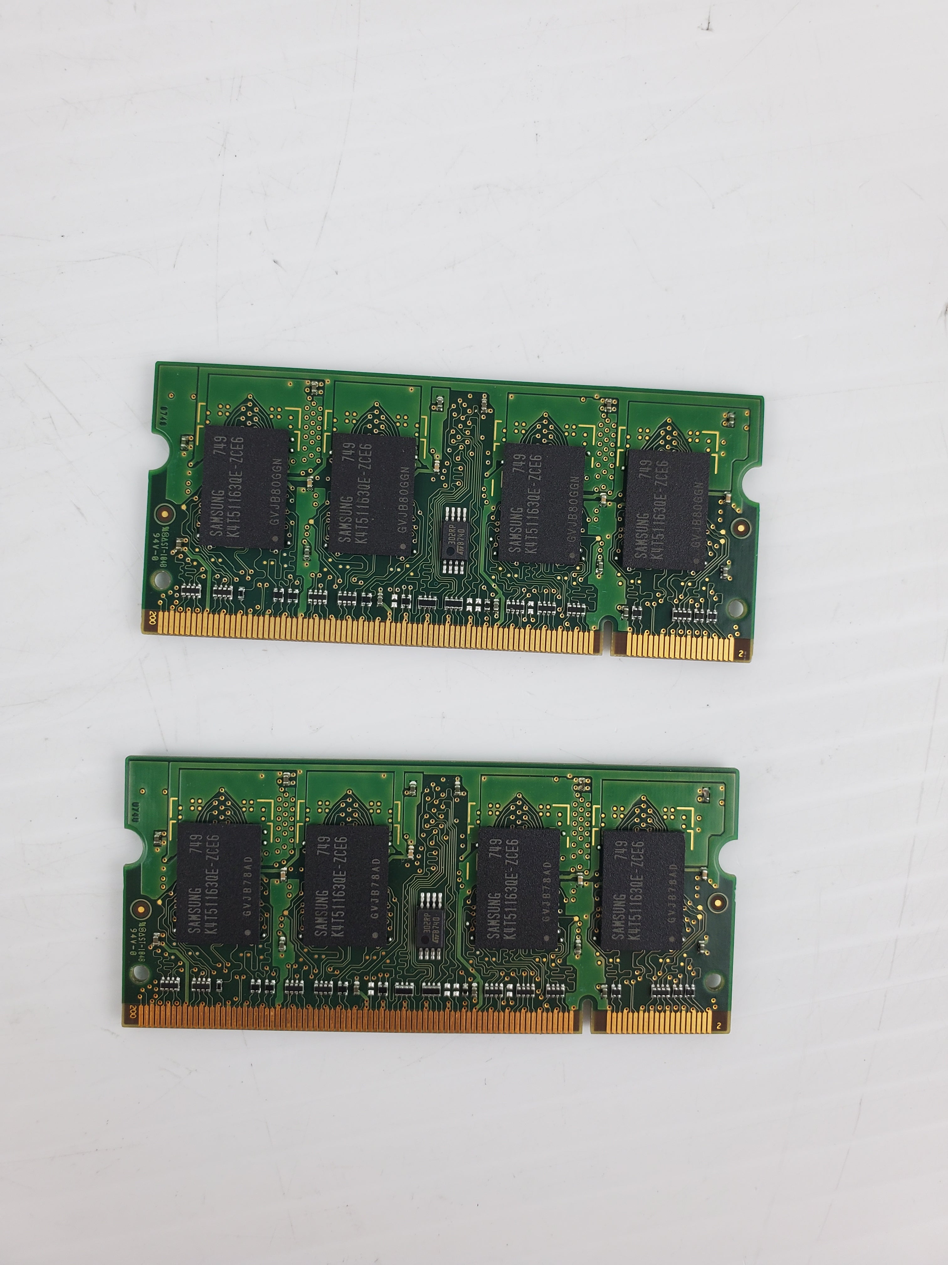 Samsung M470T6554EZ3-CE6 RAM Memory 512MB - Lot of 2