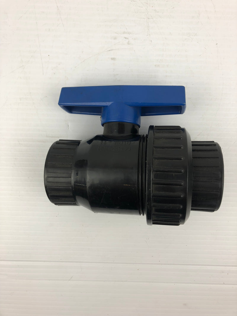 Norwesco 1-1/2" Polypropylene Valve with EPDM Gasket ND10 NW40Da50