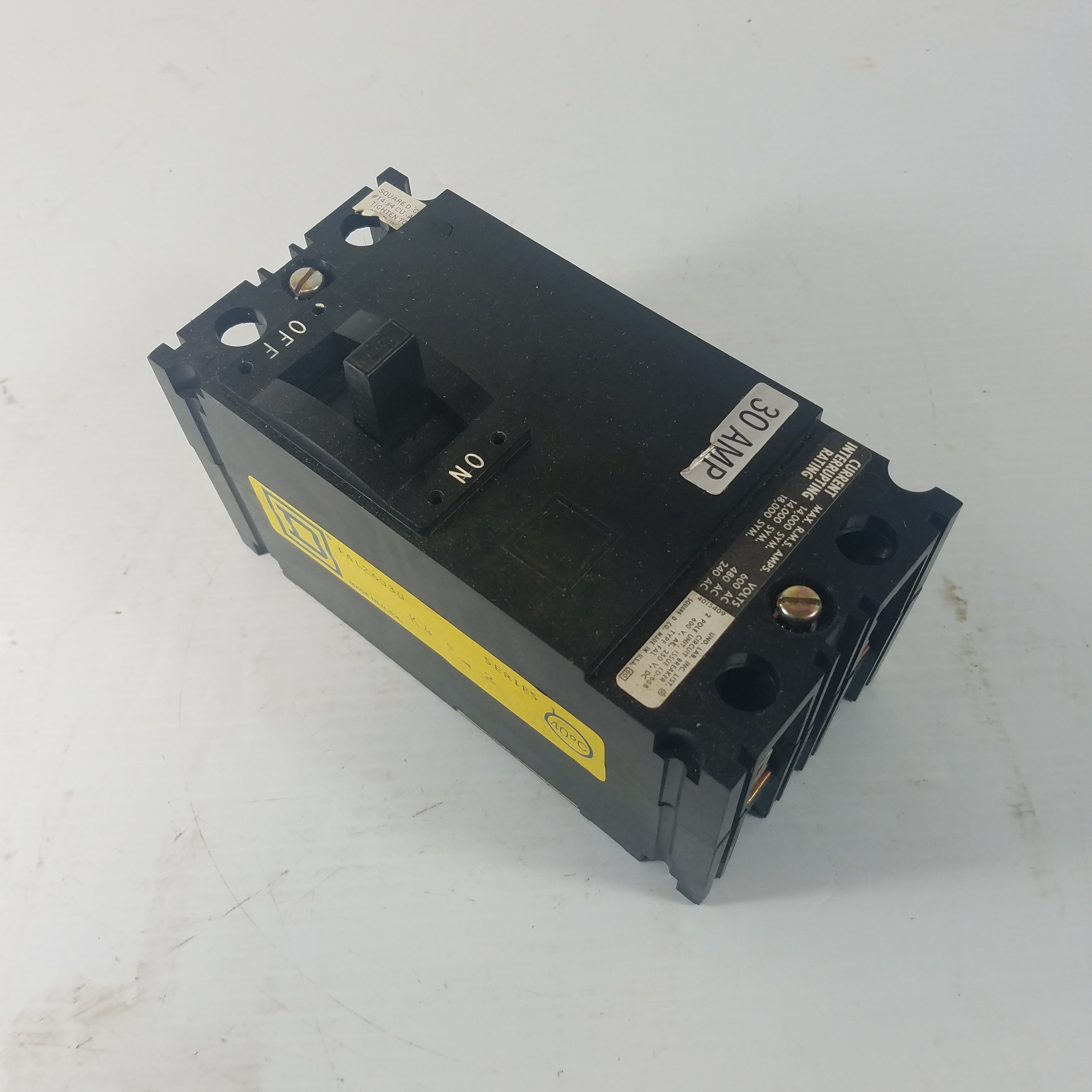 Square D FAL26030 30A 2 Pole Circuit Breaker