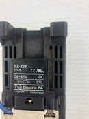 Fuji Electric SC-E1/G SE32AG Contactor Fuji SZ-A11/T Auxiliary SZ-Z36 Coil