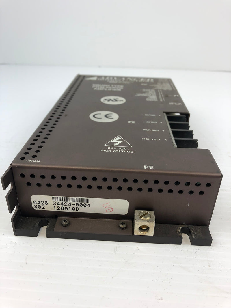 Advanced Motion Controls 34424-0004 Brush Type PWM Servo Amplifier 120A-10D