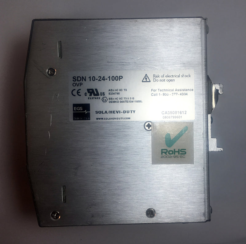 SOLA Power Supply SDN 10-24-100P 115/230 VAC 50/60Hz