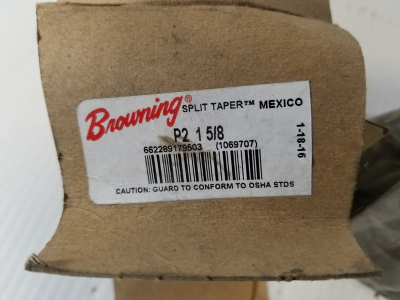Browning P2 1 5/8 Split Taper Bushing