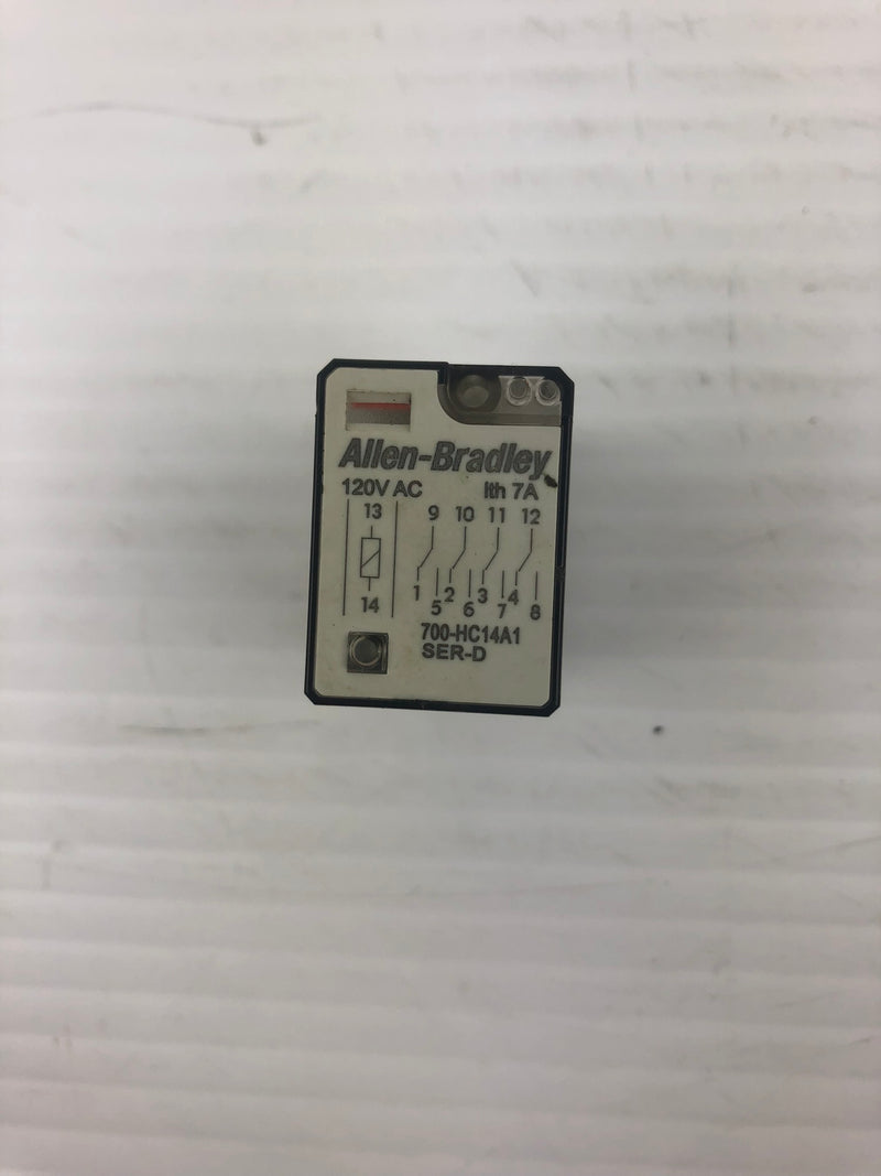 Allen-Bradley 700-HC14A1 Relay Series 120V