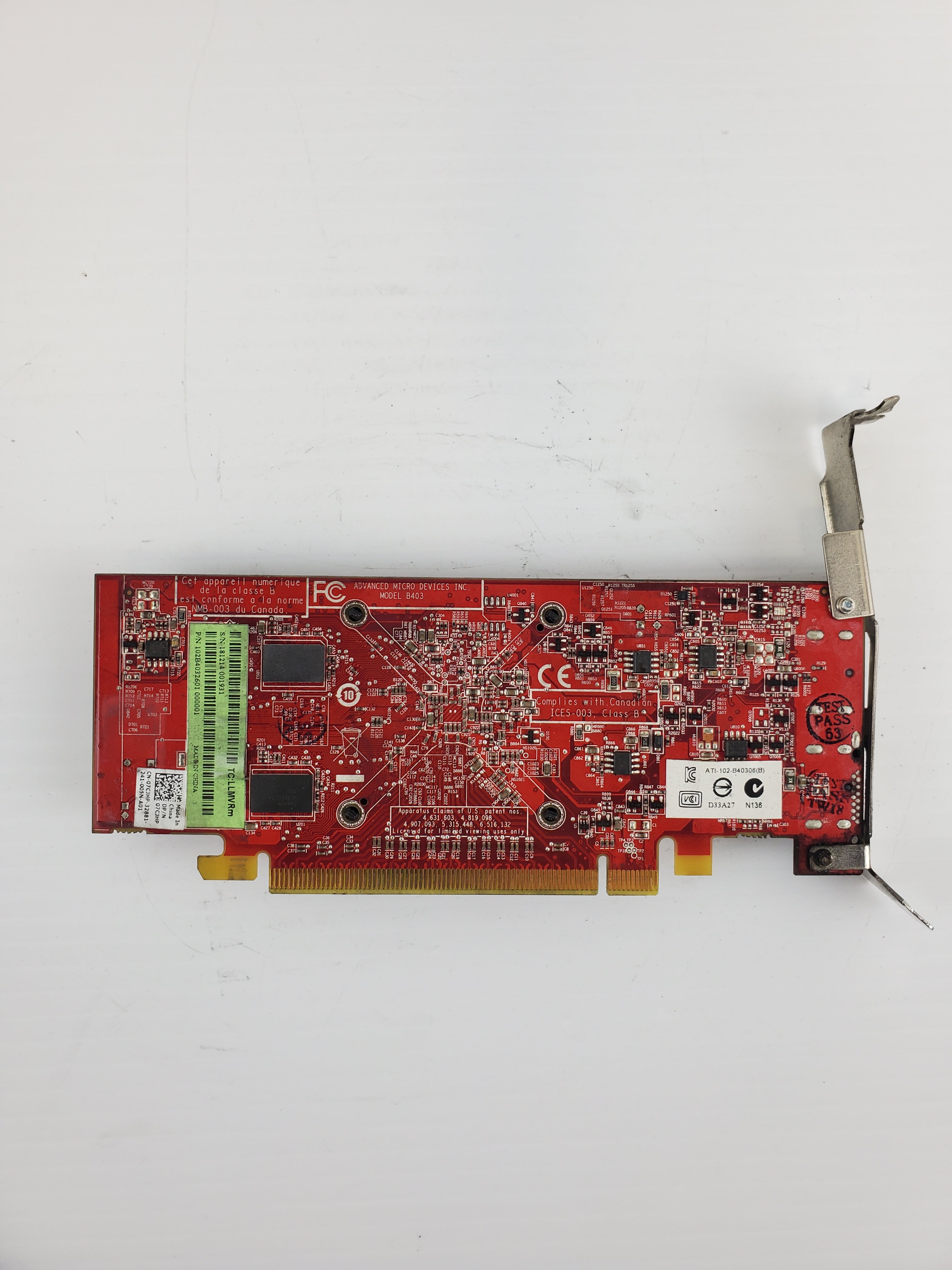 Advanced Micro Devices B403 ATI-102-B40306 Dual Display Port