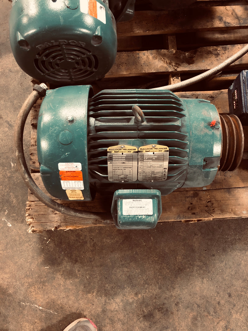 Baldor Reliance Super E 10 HP Motor ECP3774T 1760 RPM