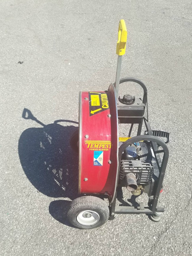 Tempest 21 Power Blower Gas 5.5 HP Air Mover Used