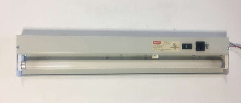 Hoffman Fluorescent Light Fixture ALF16M24R 120VAC 60Hz .35AMPS