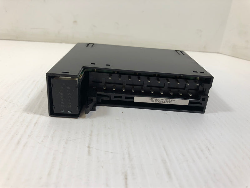 GE Fanuc IC693MDL645C Input Module 24VDC 16PT Pos/Neg Logic No Cover