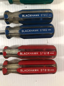 Blackhawk Standard Nutdriver Lot of 8 ST800, ST809, ST812, ST818