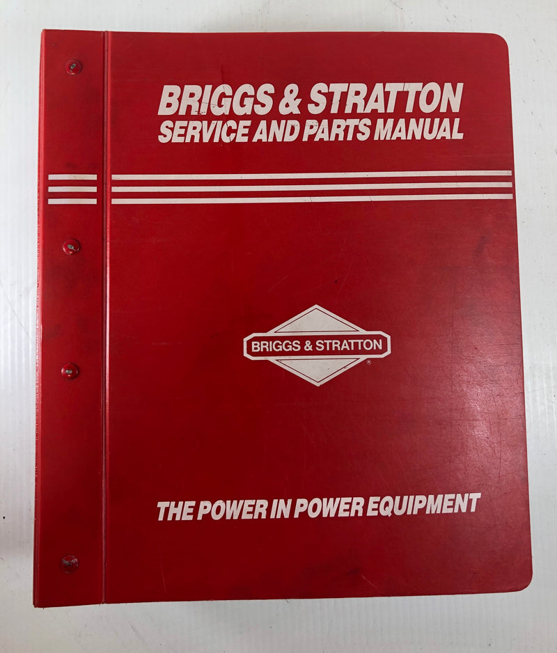 Briggs & Stratton Dealer Service and Repair Illustrated Manual