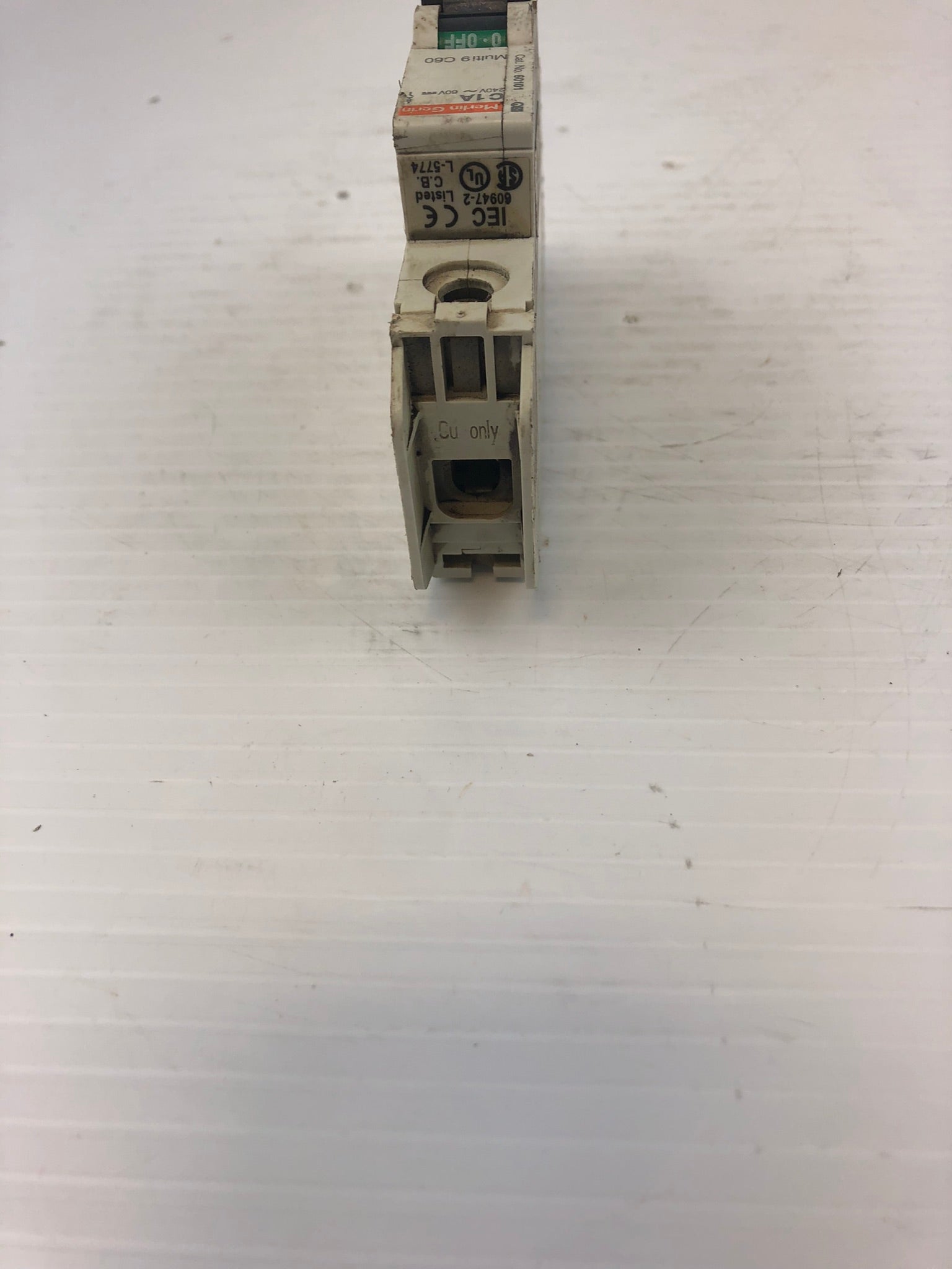 Merlin Gerin C1A Circuit Breaker 1P 240V~60V Multi 9 C60 60101