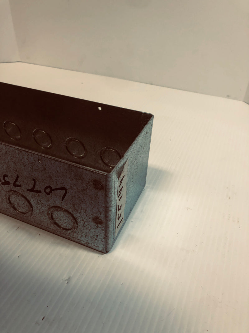 Steel Junction Box 4" x 12-1/2" Metal