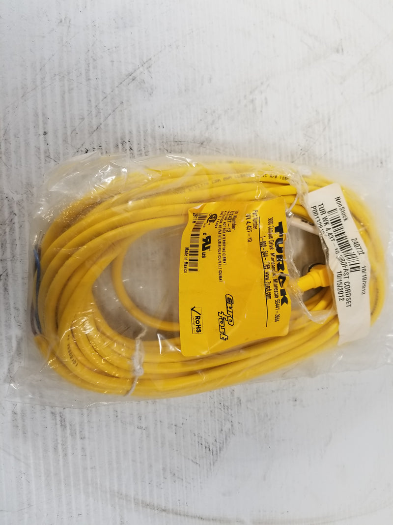 Turck WK 4.43T-10 Sensor Cordset