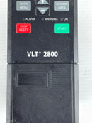 Danfoss VLT-2800 Variable Speed Inverter Drive 195N1001