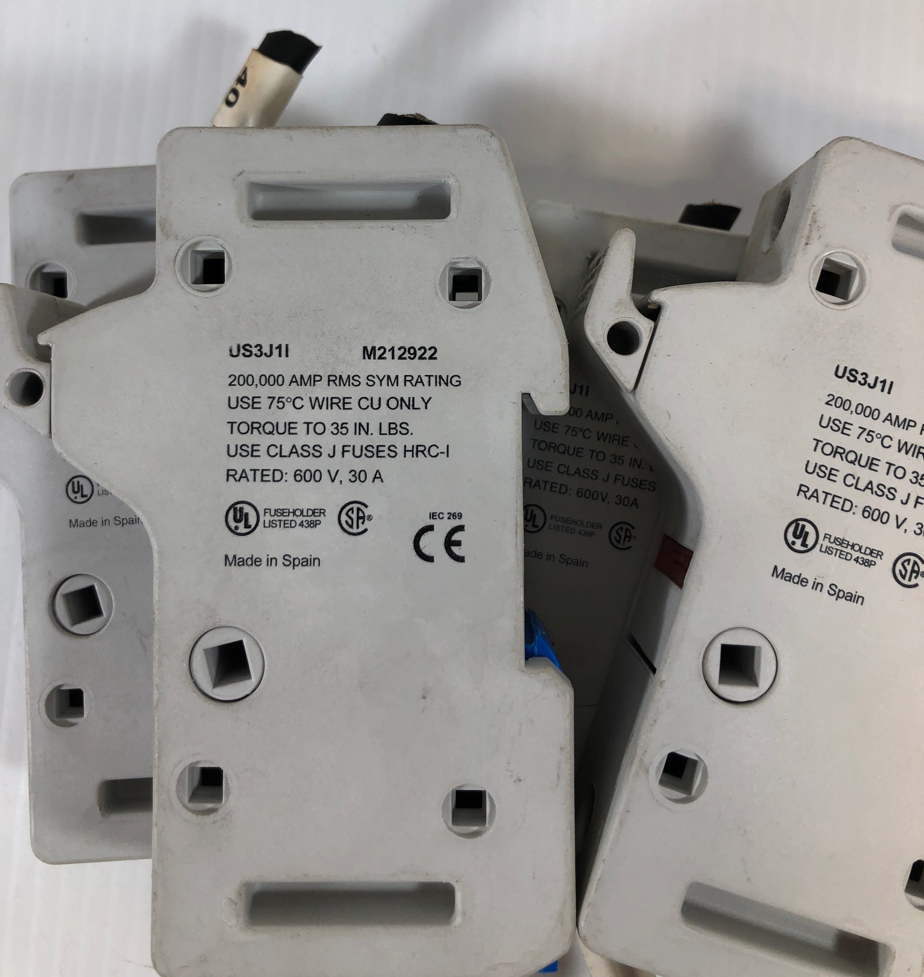 Ferraz Shawmut M212922 Ultrasafe Fuse Holder - Lot of 5