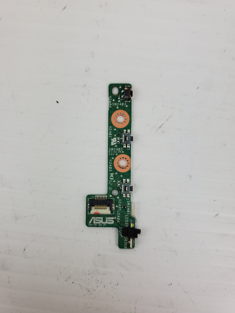 Asus 60N10970IO1040-210 Power Button Board C100-PA