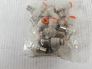 SMC AS2211F-N01-07ST Speed Control Valve (Lot of 10)