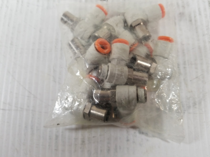 SMC AS2211F-N01-07ST Speed Control Valve (Lot of 10)