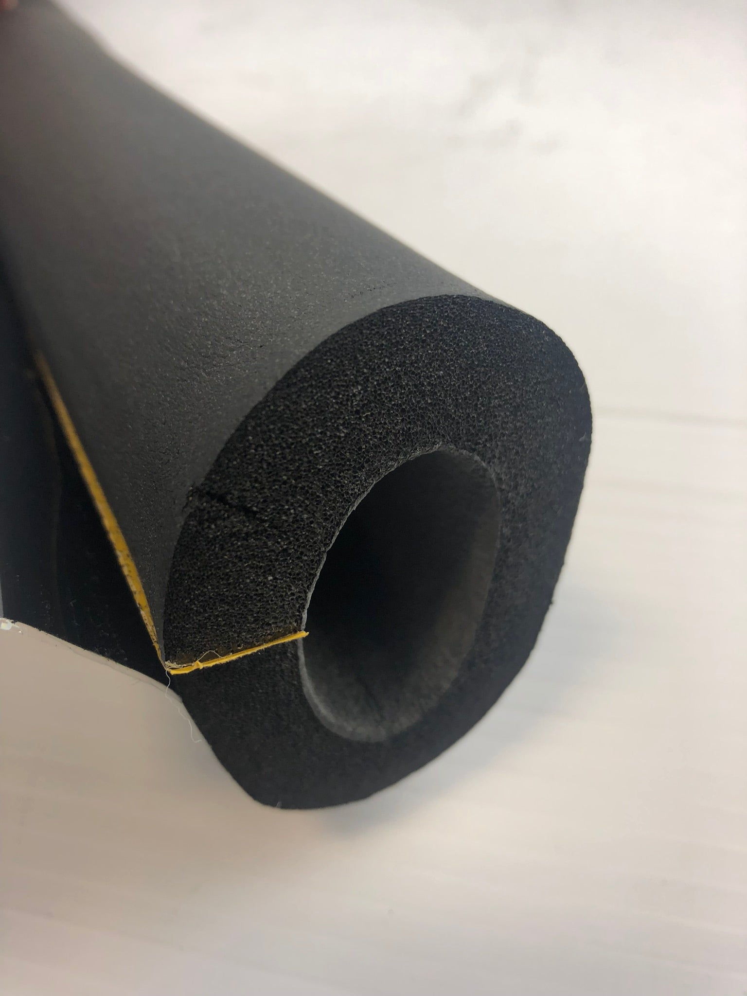 K-FLEX 183779 3VV 1/2" Thick Pipe Insulation Tube 1-1/8" Inner Diameter 6' Long