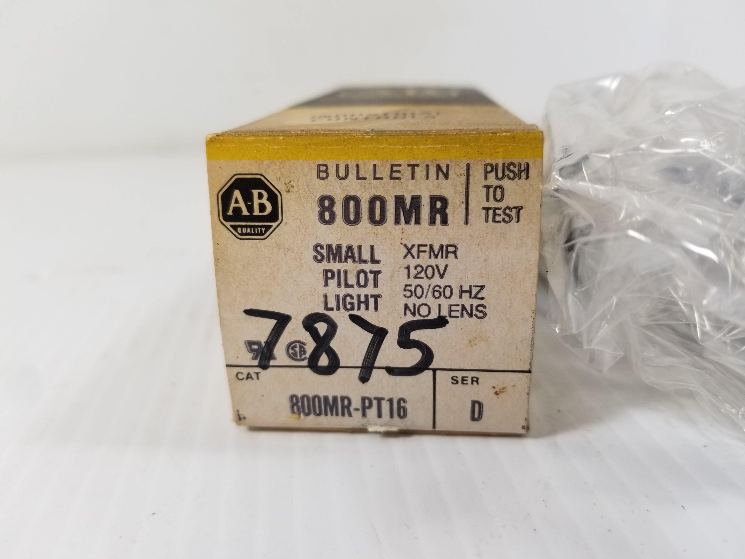 Allen-Bradley 800MR-PT16 Small Pilot Light No Lens
