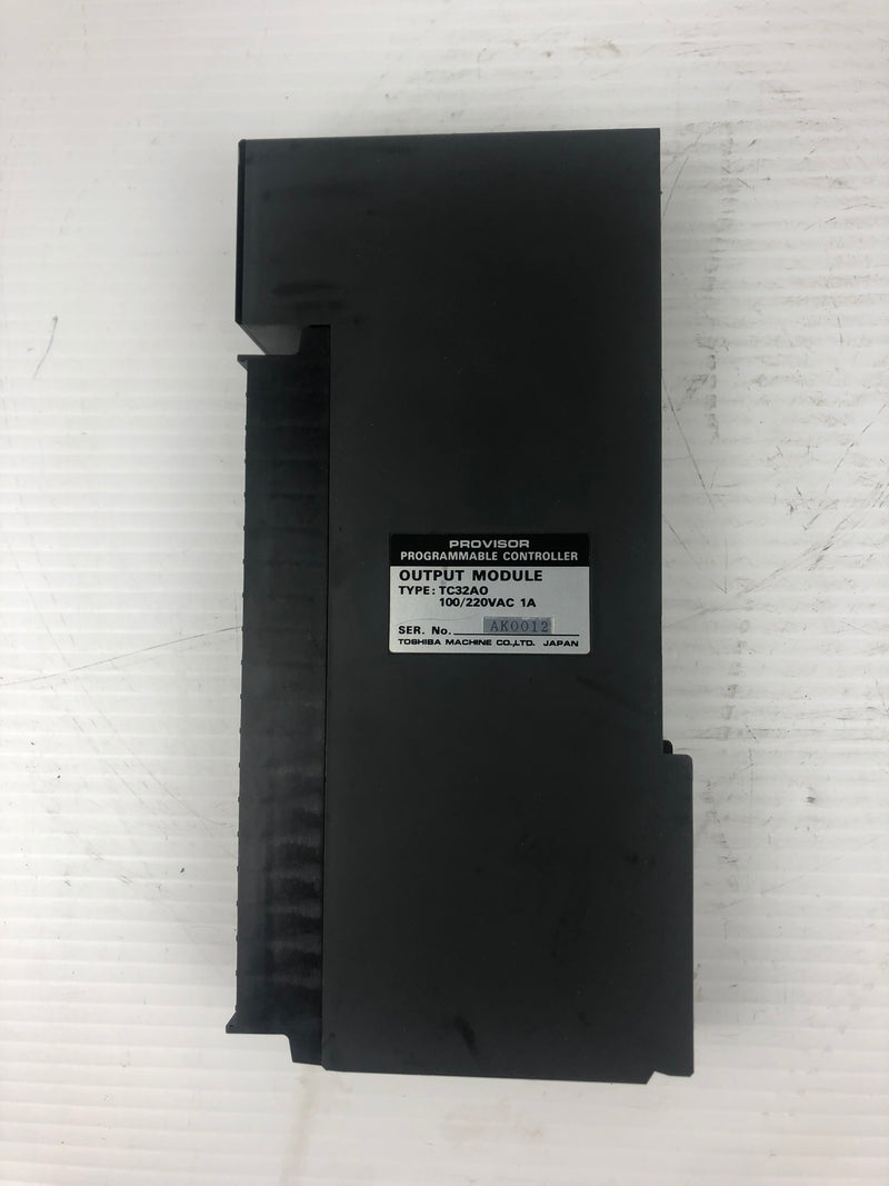 Toshiba TC32AO Provisor Programmable Controller 100/220 VAC 1A