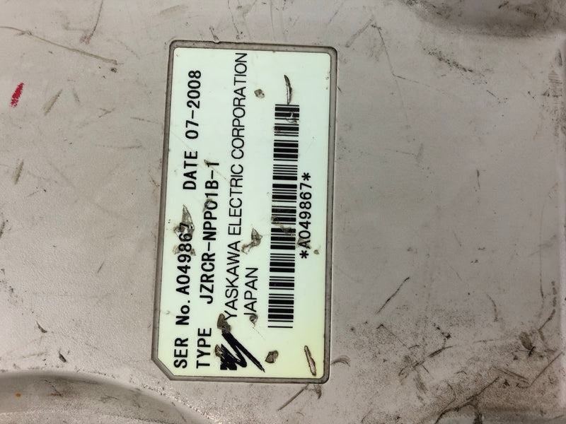 Yaskawa Electric Motoman JZRCR-NPP01B-1 Teach Pendant A049867 07/2008 NKS-000E