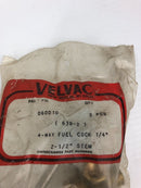 Velvac 060010 4 Way Fuel Cock 1/4" - Bag of 2